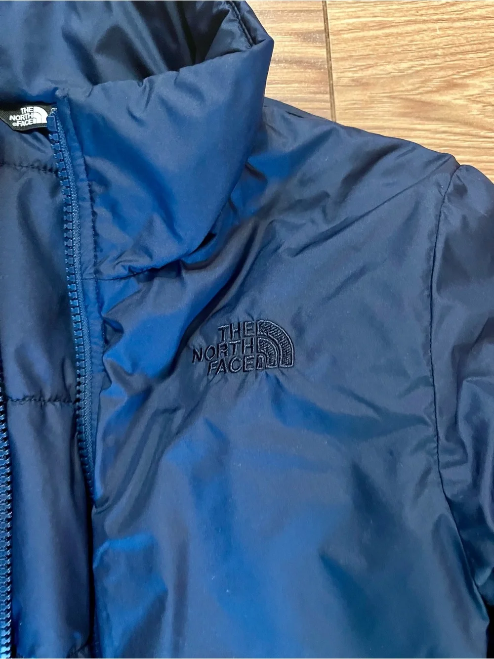 The North Face Girl’s Reversible Navy Blue Performance Jacket